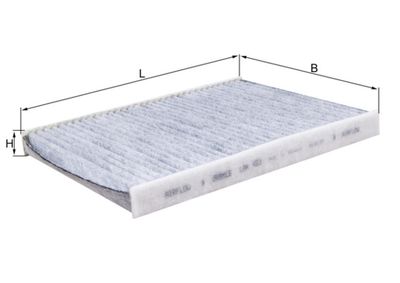 Фильтр, воздух во внутренном пространстве KNECHT LAK 463