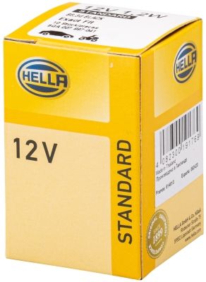 Лампа накаливания, освещение щитка приборов HELLA 8GA007997041