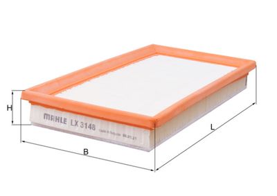 Воздушный фильтр MAHLE LX 3148