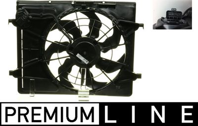 Вентилятор, охлаждение двигателя MAHLE CFF 266 000P