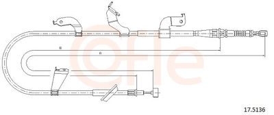 Trose, Stāvbremžu sistēma COFLE 92.17.5136