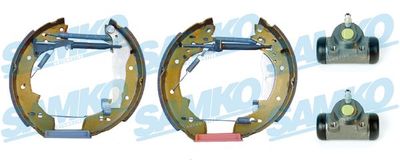 Комплект тормозных колодок SAMKO KEG351