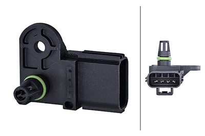 Датчик, давление наддува HELLA 6PP 358 152-531