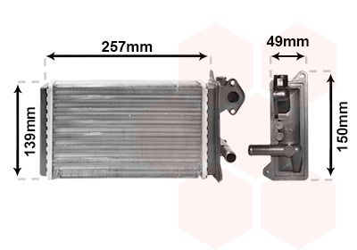 Siltummainis, Salona apsilde VAN WEZEL 58006062