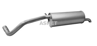 Глушитель выхлопных газов конечный ASMET 21.022
