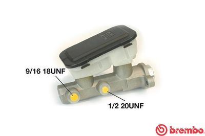 Galvenais bremžu cilindrs BREMBO M 59 063