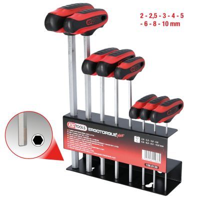 Skrūvgriežu komplekts KS TOOLS 158.8130