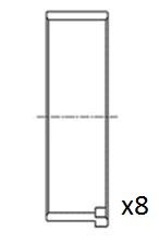 Шатунный подшипник FAI AutoParts BB2066-STD