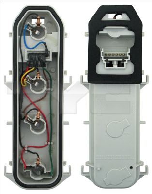 Держатель лампы, эадний фонарь TYC 110231WP2