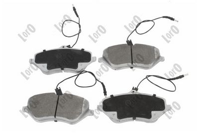 Комплект тормозных колодок, дисковый тормоз ABAKUS 231-01-279