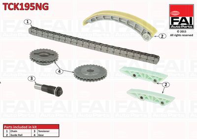 Комплект цели привода распредвала FAI AUTOPARTS TCK195NG