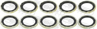 Уплотнительное кольцо, магистраль хладагента FEBEST RINGAH-019-PCS10