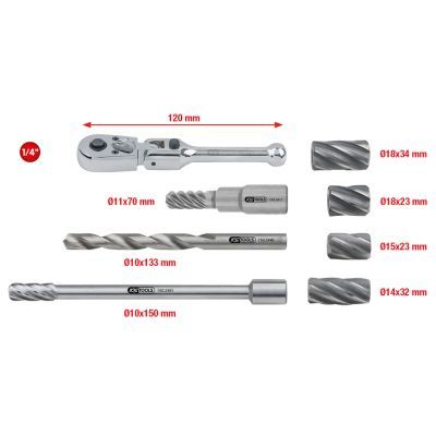 Rīvurbju komplekts, ABS-Devēja jutīgais elements KS TOOLS 150.2410