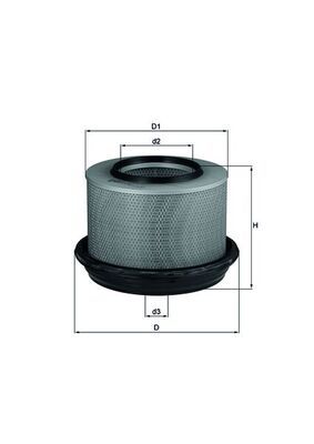 Gaisa filtrs MAHLE LX 268