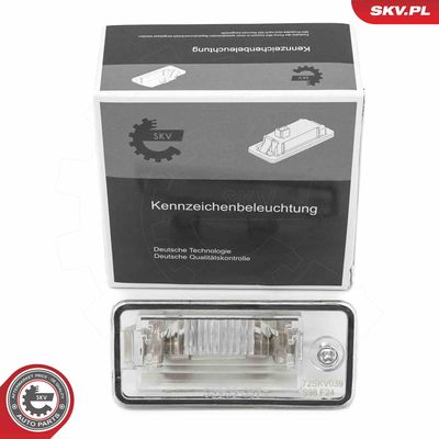 Numurzīmes apgaismojuma lukturis ESEN SKV 72SKV039