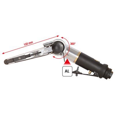 Lentes slīpmašīna (Pneimatiskā) KS TOOLS 515.3549