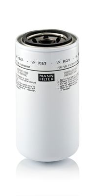 Degvielas filtrs MANN-FILTER WK952/3