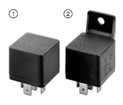 Реле, салонный нагнетатель воздуха BOSCH 0332209137