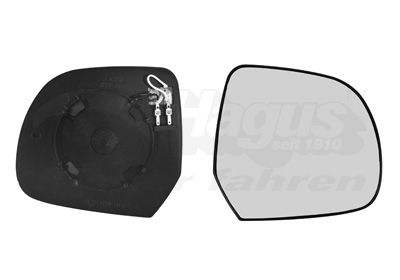 Spoguļstikls, Ārējais atpakaļskata spogulis VAN WEZEL 1555838