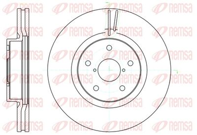 Bremžu diski REMSA 61041.10