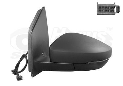 Ārējais atpakaļskata spogulis VAN WEZEL 5829807