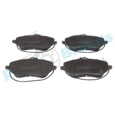 Bremžu uzliku kompl., Disku bremzes RAP BRAKES R-P0481