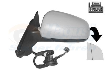Ārējais atpakaļskata spogulis VAN WEZEL 0332807