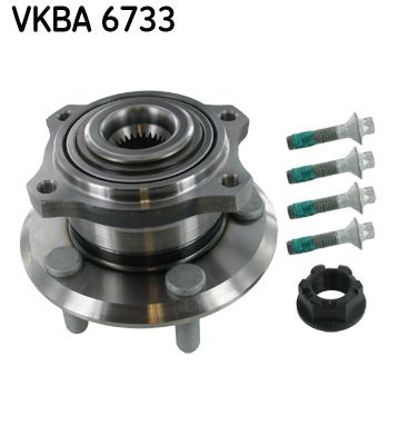 Riteņa rumbas gultņa komplekts SKF VKBA 6733