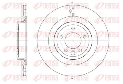 Bremžu diski REMSA 61614.10