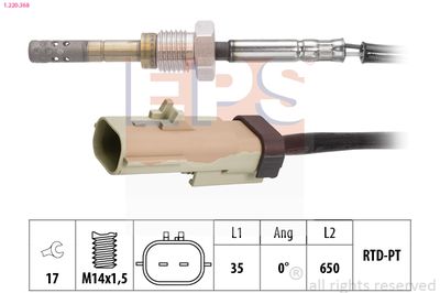 Датчик, температура выхлопных газов EPS 1.220.368