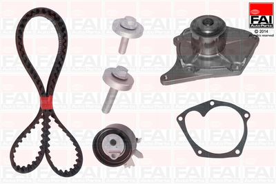 Ūdenssūknis + Zobsiksnas komplekts FAI AutoParts TBK357-6329