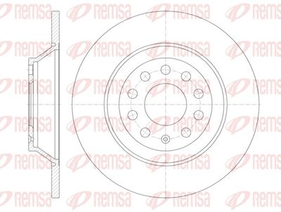 Bremžu diski REMSA 6969.00