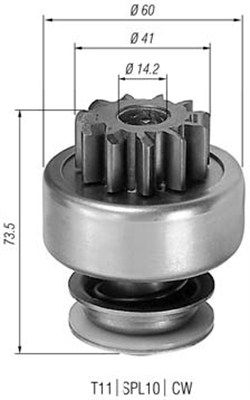 Zobrats, Starteris MAGNETI MARELLI 940113020127