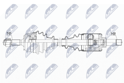 Приводной вал NTY NPW-CT-065