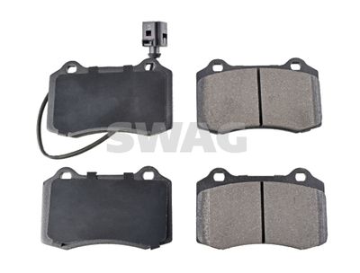 Bremžu uzliku kompl., Disku bremzes SWAG 30 11 6208