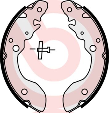 Комплект тормозных колодок BREMBO S 79 520