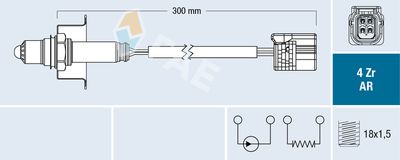 Лямбда-зонд FAE 75622