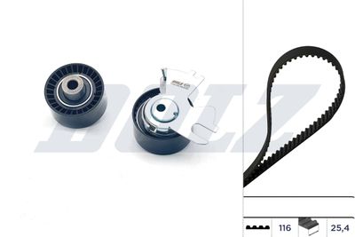 Комплект ремня ГРМ DOLZ SKD038