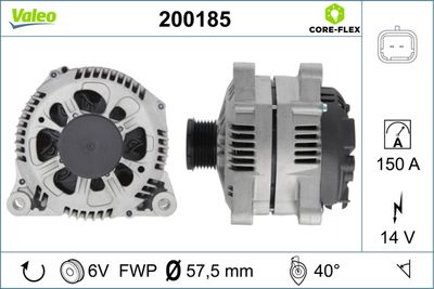 Генератор VALEO 200185