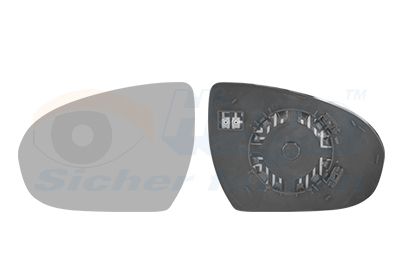 Spoguļstikls, Ārējais atpakaļskata spogulis VAN WEZEL 8264837