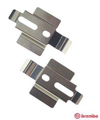 Комплектующие, колодки дискового тормоза BREMBO A 02 250