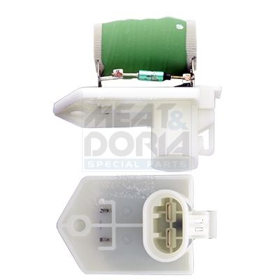 Доп.резистор, электродвигатель (вентилятор радиатора) MEAT & DORIA 667415