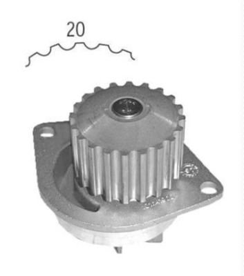 Водяной насос, охлаждение двигателя MAHLE CP 78 000S