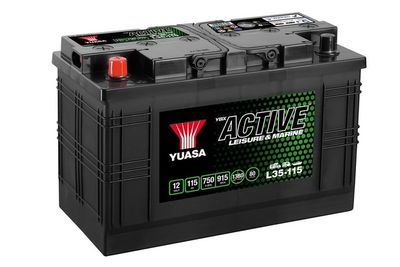 Startera akumulatoru baterija YUASA L35-115