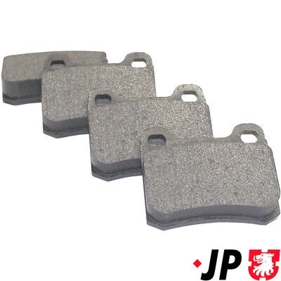 Bremžu uzliku kompl., Disku bremzes JP GROUP 1363700110