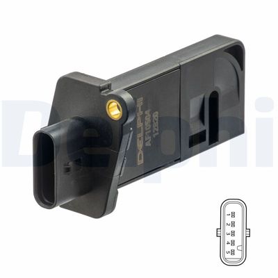 Расходомер воздуха DELPHI AF10504-12B1