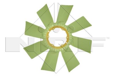 Крыльчатка вентилятора, охлаждение двигателя NRF 49835