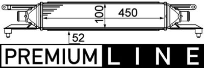 Интеркулер MAHLE CI 458 000P