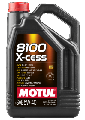 MOTUL 5W-40 5l 102870 Моторное масло
