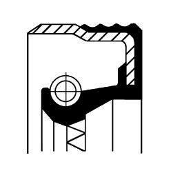 Уплотняющее кольцо, дифференциал CORTECO 49375537